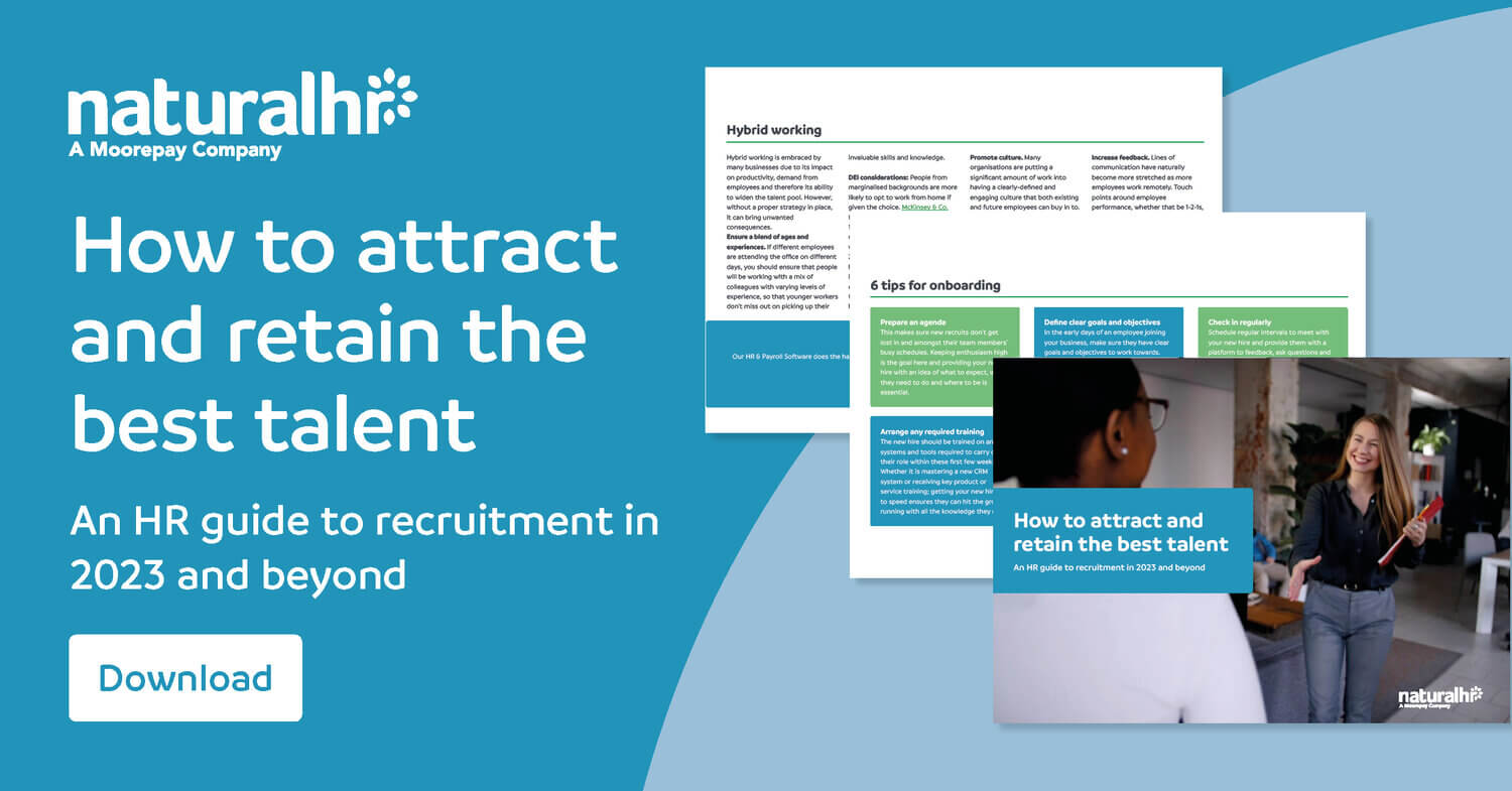 attract and retain talent 2023 webpage view