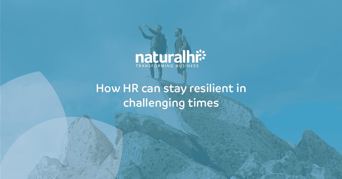 How HR can stay resilient in challenging times