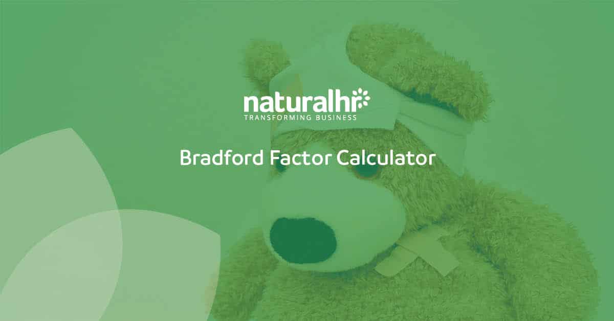 the bradford factor calculator