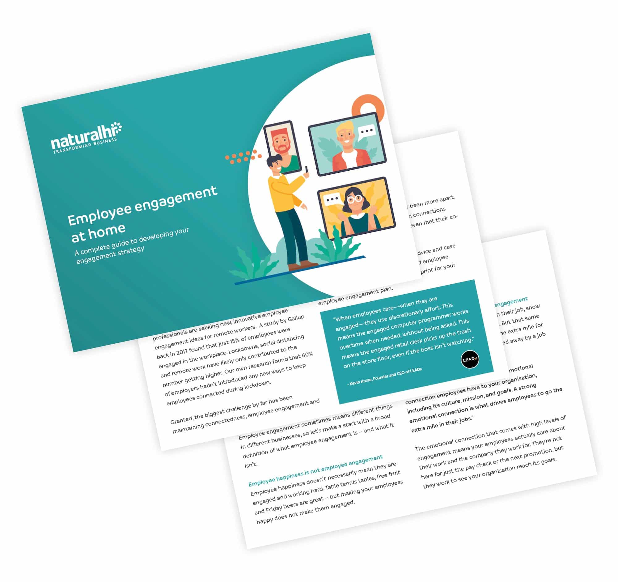 employee engagement at home pages