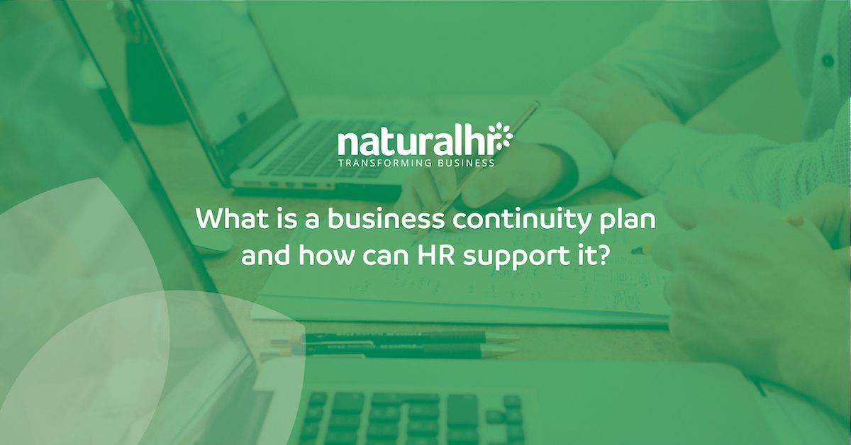 What is a business continuity plan