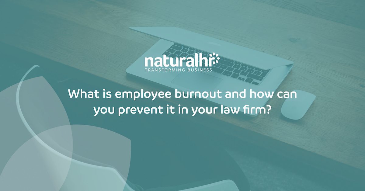 employee burnout in law firms