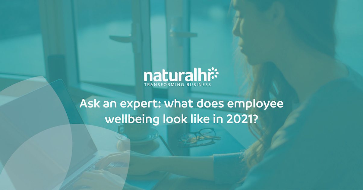 what does employee wellbeing look like in 2021