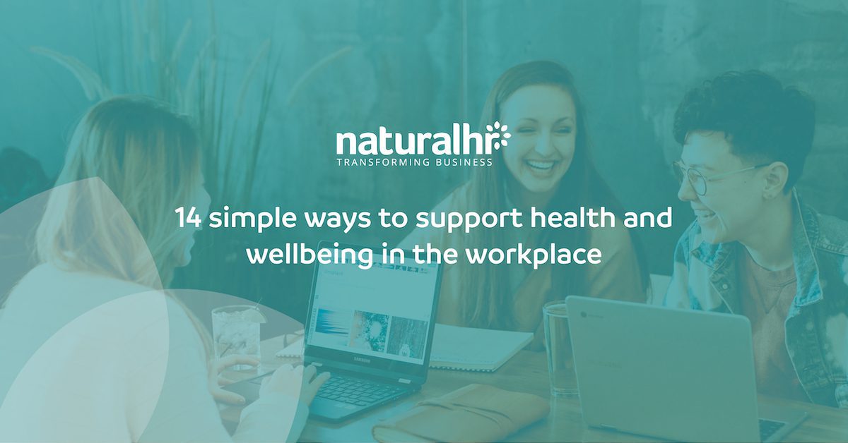 health and wellbeing in the workplace