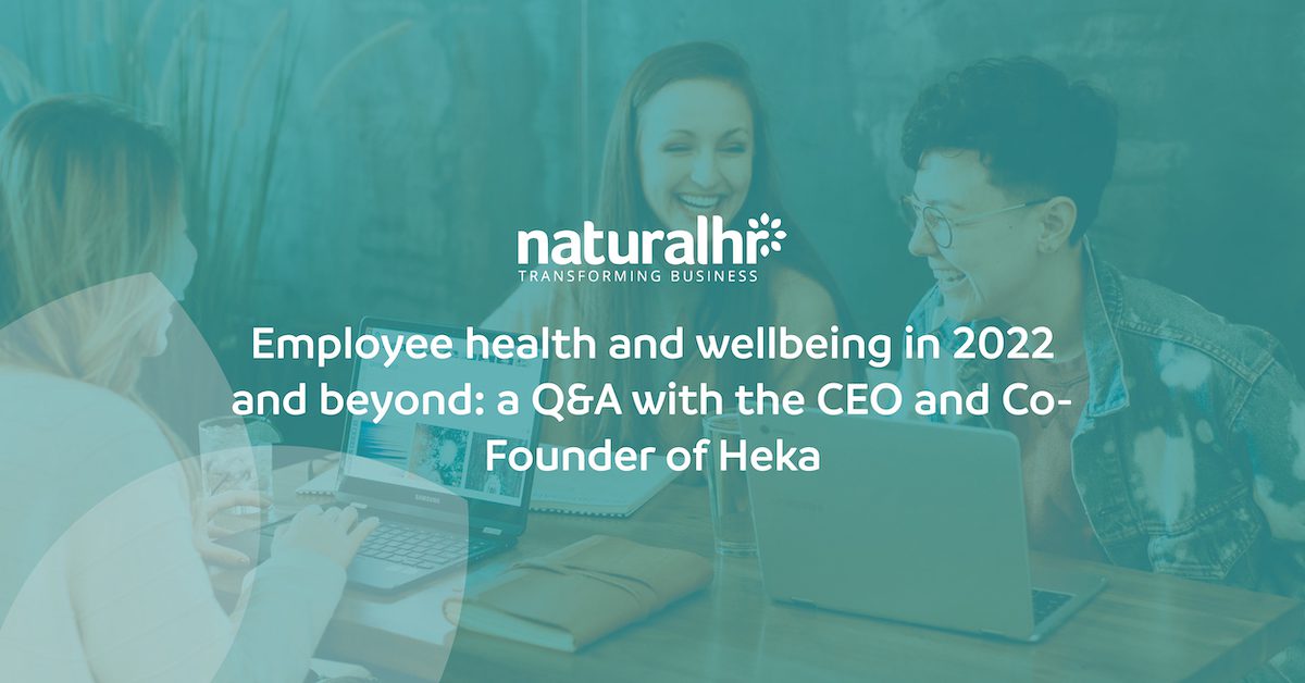 employee health and wellbeing