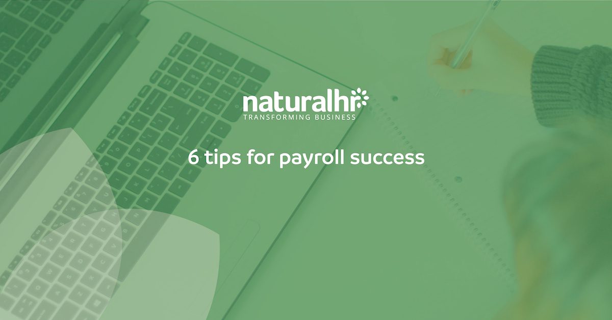 6 tips for payroll success