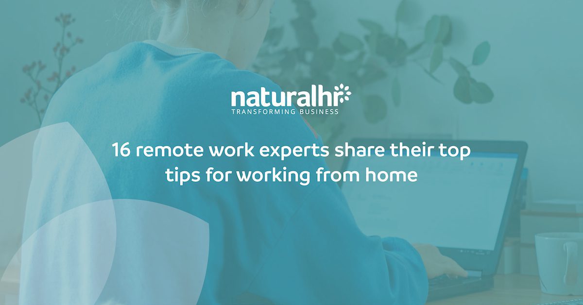 remote work experts top tips blog