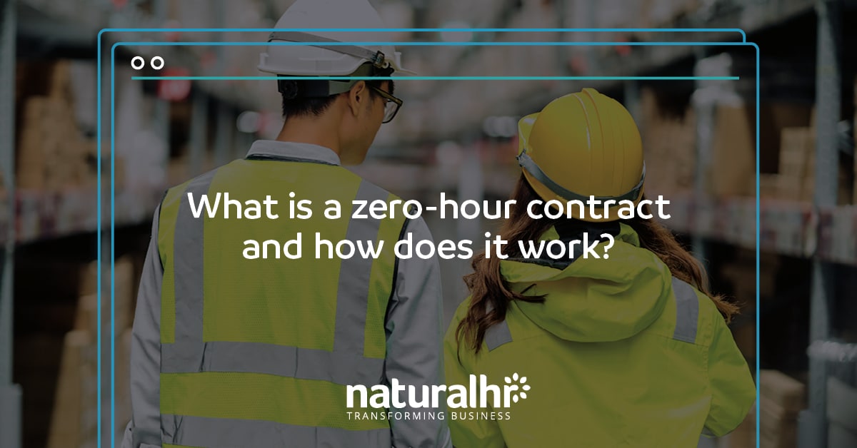 What is a zero-hour contract and how does it work?