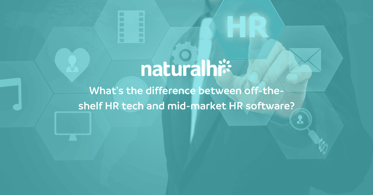 What's the difference between off-the-shelf HR tech and mid-market HR software?