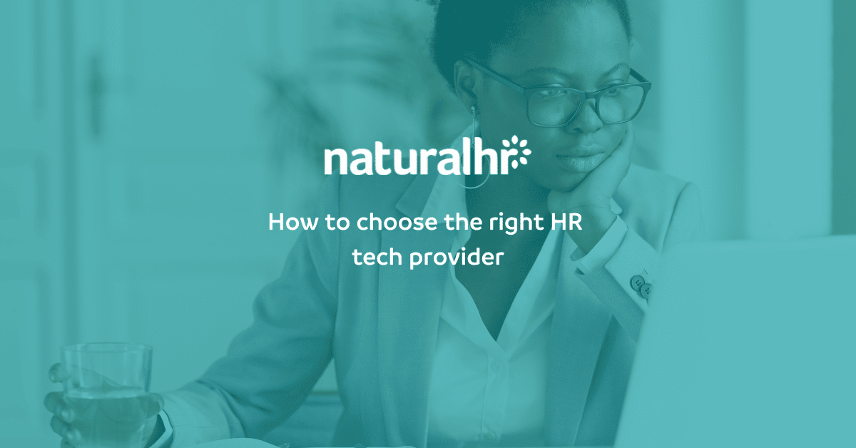 How to choose the right HR tech provider