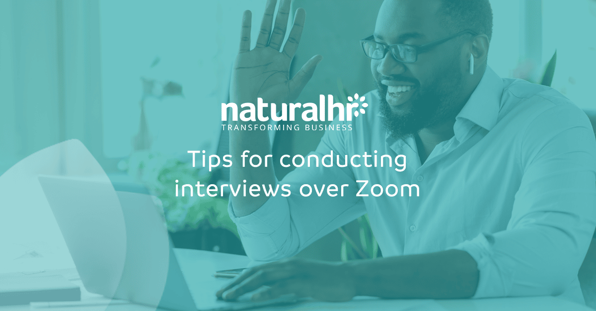 Tips for conducting interviews over Zoom